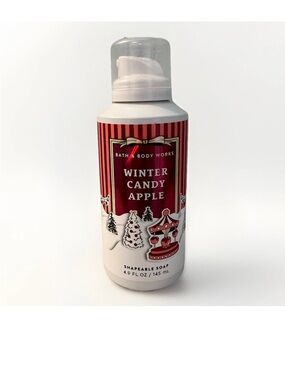 Bath & Body Works Winter Candy Apple Shapeable Soap, New